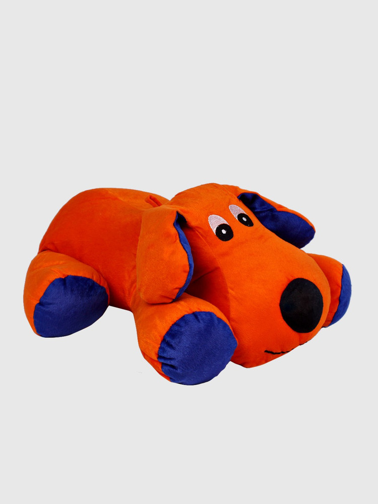 Dukiekooky Kids Orange Blue Puppy Soft Toy stuffed Soft toys And
