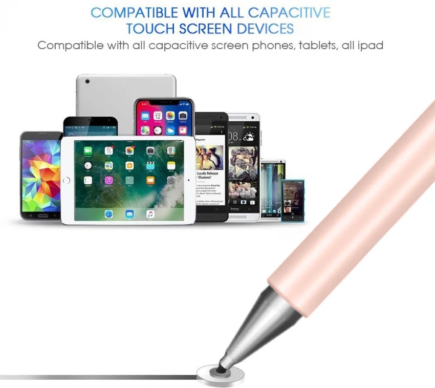 EBIZHIVE 2 In 1 Stylus Pen For Android Tablet Smartphone Pencil Touch Pen  For iPad Stylus Stylus Price in India - Buy EBIZHIVE 2 In 1 Stylus Pen For  Android Tablet Smartphone