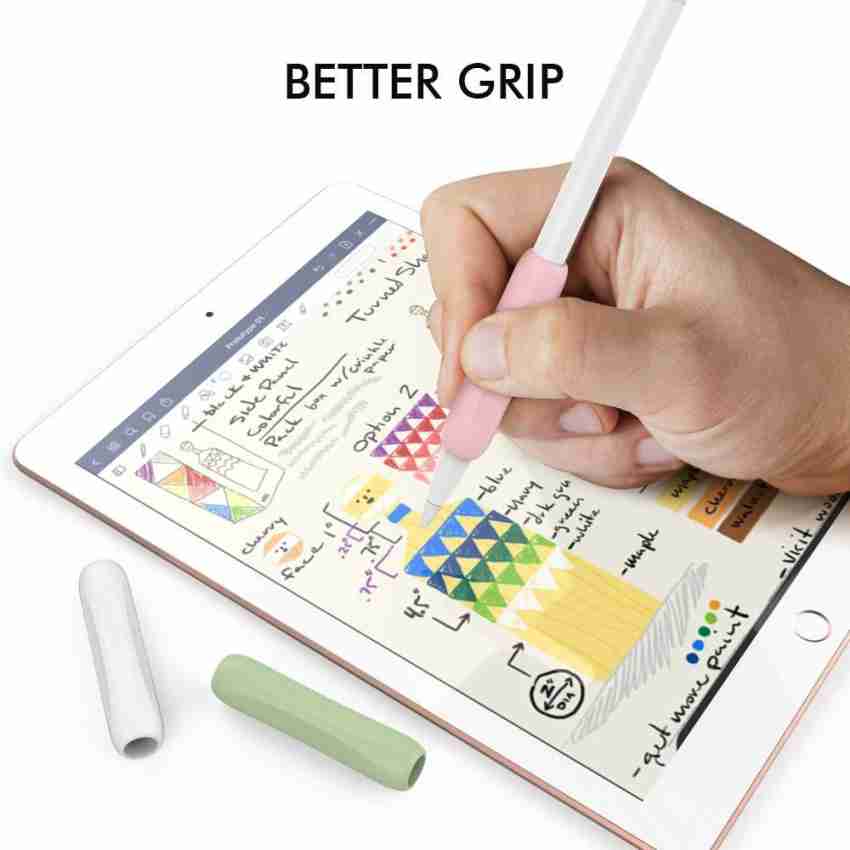 Avedia Silicone Grips Holder with 6 Nib Covers for Apple Pencil 1st/2nd  Generation Pencil Grip Price in India - Buy Avedia Silicone Grips Holder  with 6 Nib Covers for Apple Pencil 1st/2nd