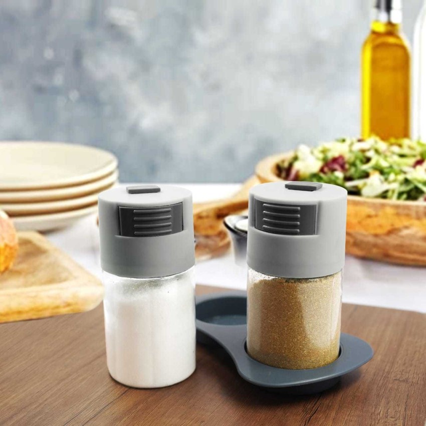 Salt And Pepper Shaker Set, Press Type Ration Quantitative