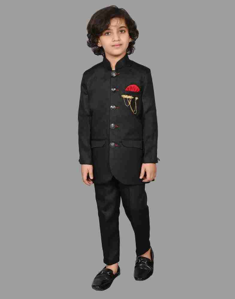Eliq 2 Piece suit Solid Boys Suit Buy Eliq 2 Piece suit Solid