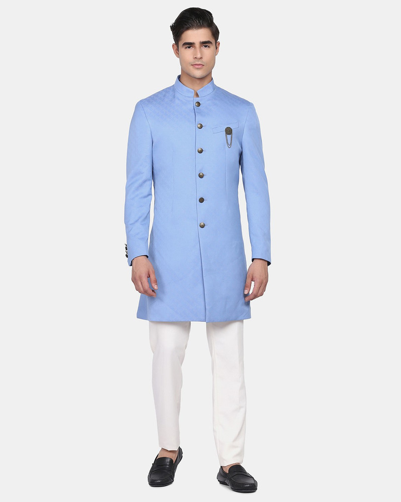 Blackberrys Solid Sherwani Price in India Buy Blackberrys Solid