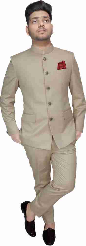 Jodhpuri suit best sale cream colour