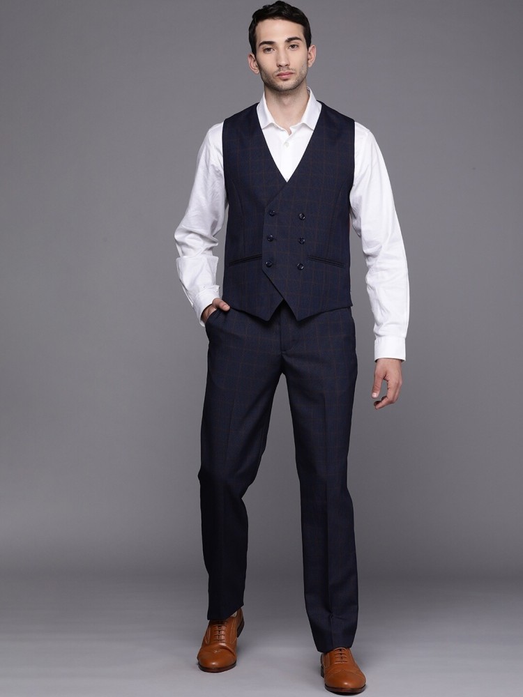 Buy Navy Blue 3P-Suit Sets for Men by LOUIS PHILIPPE Online