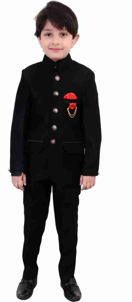 Arshia Fashions Jodhpuri Style Coat Suit Solid Boys Suit Buy