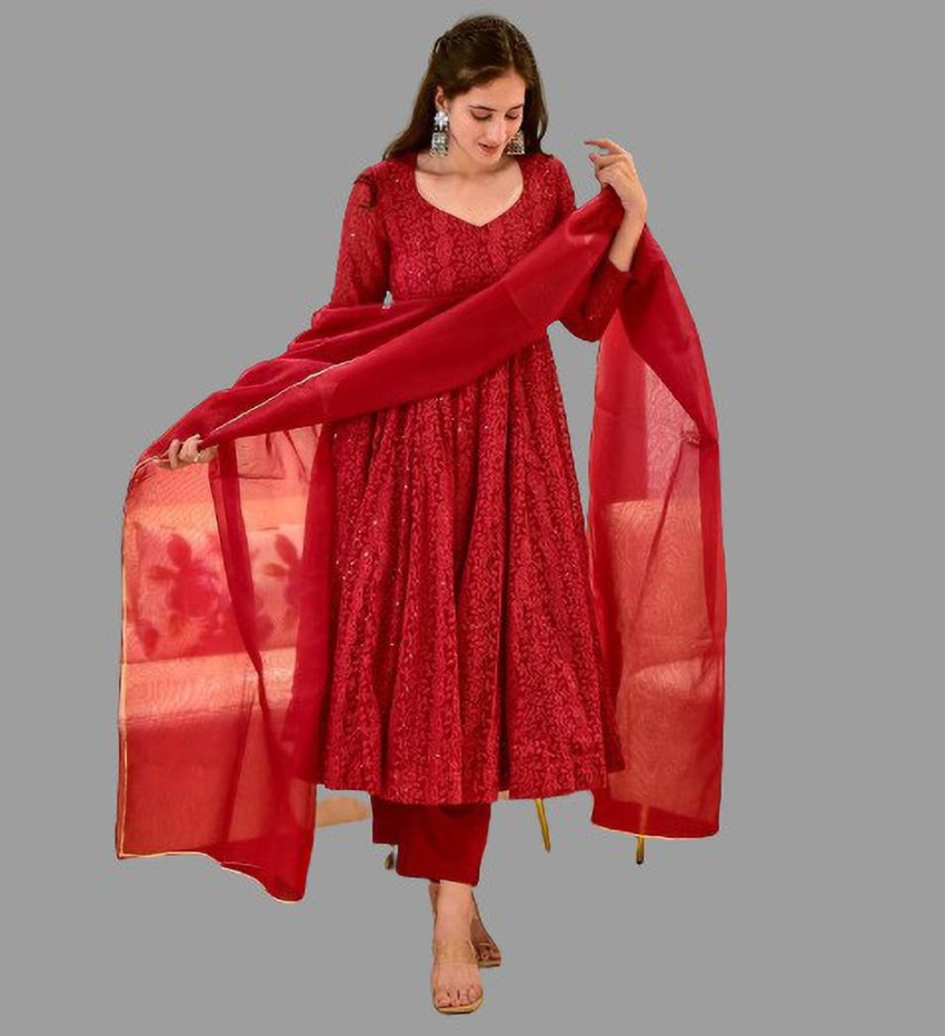 New anarkali hotsell dress flipkart