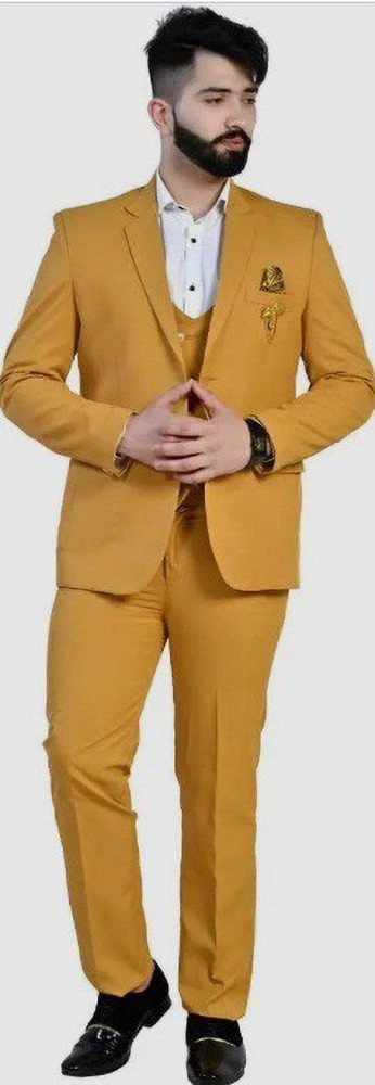 Regular Fit Suit Set with Coat and Trouser