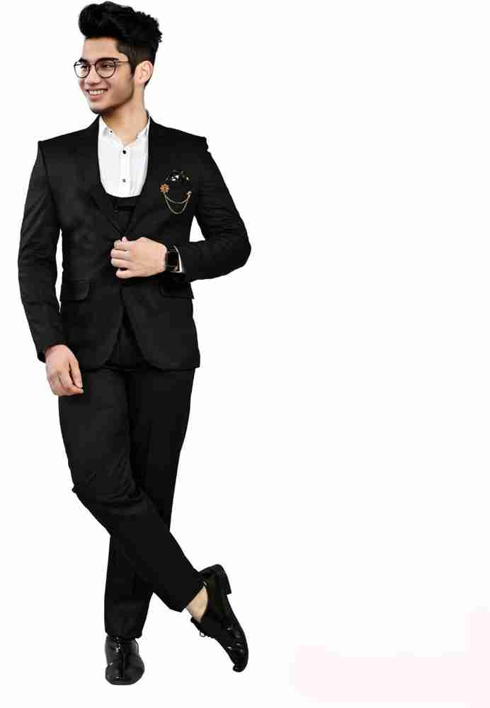 vik men s 3 piece coat pant Vaiscoat Solid Men Suit Buy vik men s 3 piece coat pant Vaiscoat Solid Men Suit Online at Best Prices in India Flipkart