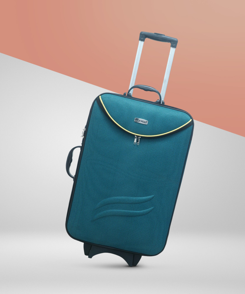 H.N. Lugage Expandable Travel Luggage Polyester Trolley Bag Suitcase With 3 Wheels Expandable Cabin Check in Set 3 Wheels 24 inch