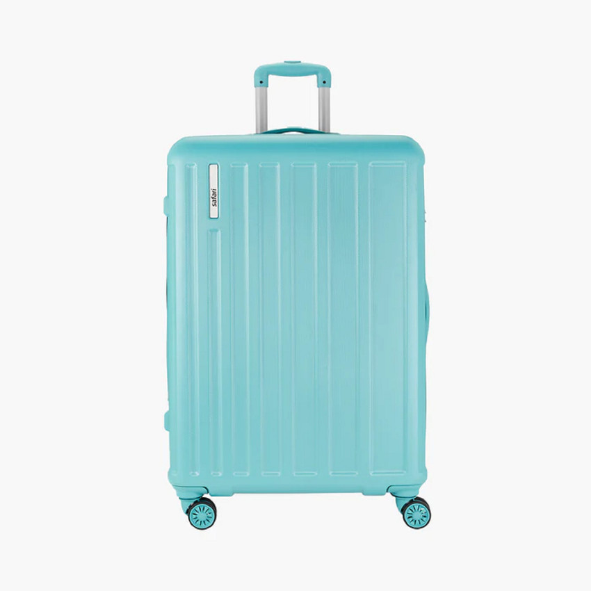 SAFARI Linea Hard Luggage With Dual Wheels and Detailed Interiors