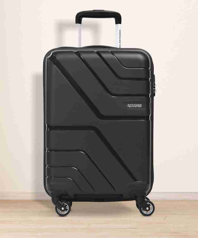 AMERICAN TOURISTER Upland 55 cm Cabin Suitcase 4 Wheels 21 inch Black Price in India Flipkart