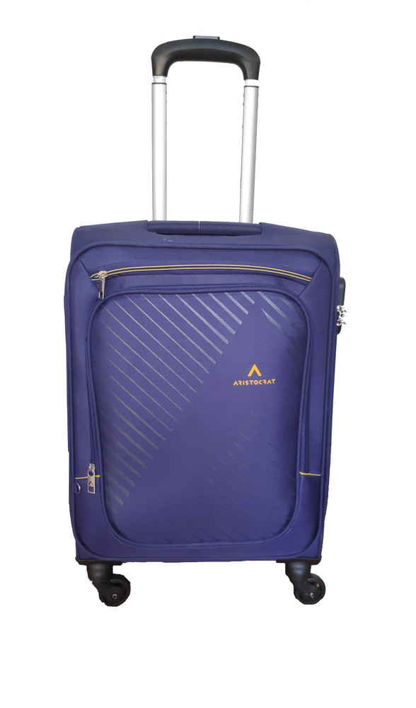 ARISTOCRAT FORT 58 SMALL SIZE Cabin Suitcase 4 Wheels 20 inch BLUE Price in India Flipkart