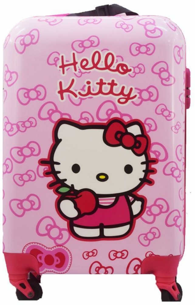 Buy Hello Kitty Print Trolley Backpack - 18 inches Online for Kids