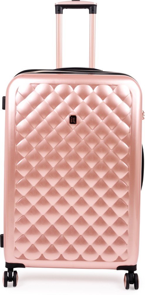 It luggage fashion rose gold