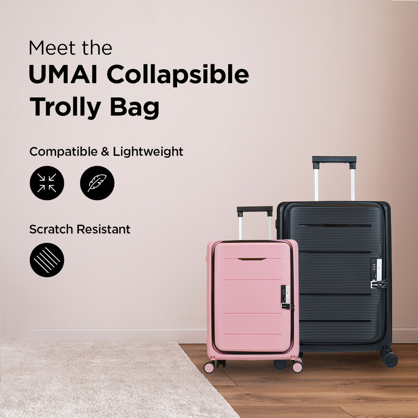 Collapsible hand luggage hotsell