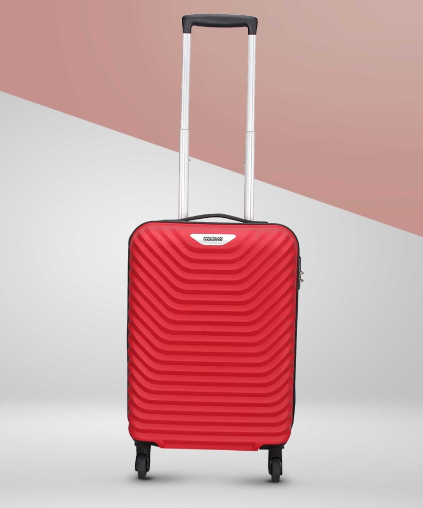 AMERICAN TOURISTER Small Suitcase 30 cm 55cm Cabin Luggage Polypropylene Hard Luggage red Expandable Cabin Suitcase 4 Wheels 28 inch Red Price in India Flipkart