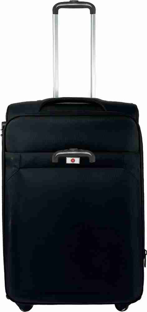 Usha Shriram 20Inch Fabric Cabin Luggage 35L Suitcase Trolley Bag For Travel Men Women Cabin Suitcase 8 Wheels 20 inch Black Price in India Flipkart