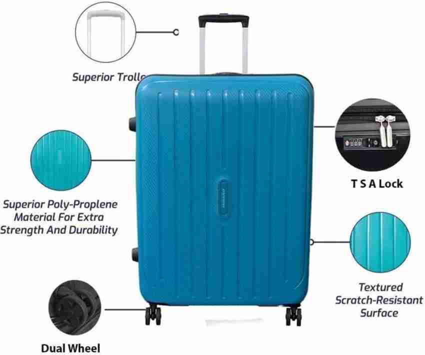 Trolley bag clearance with tsa lock