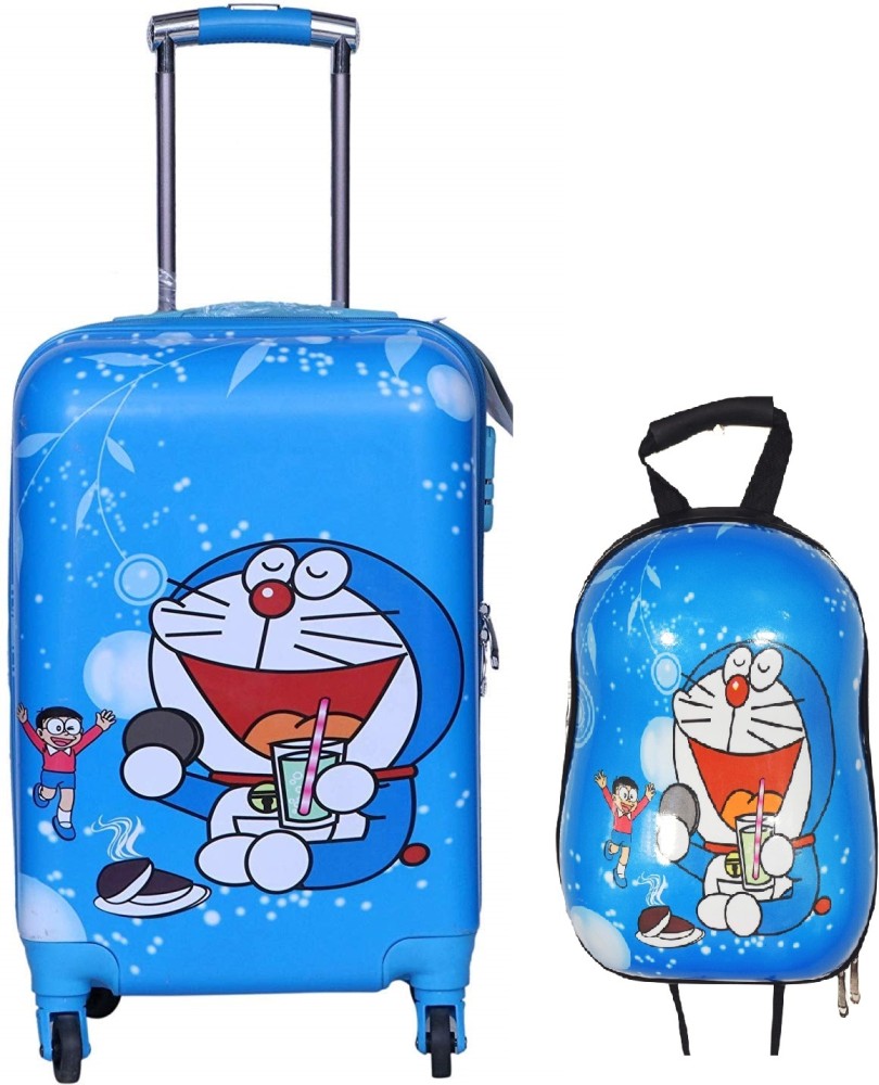Doraemon Trolley Bag Blue 16 Inches in Jayanagar 4th Block - magicpin |  September, 2023