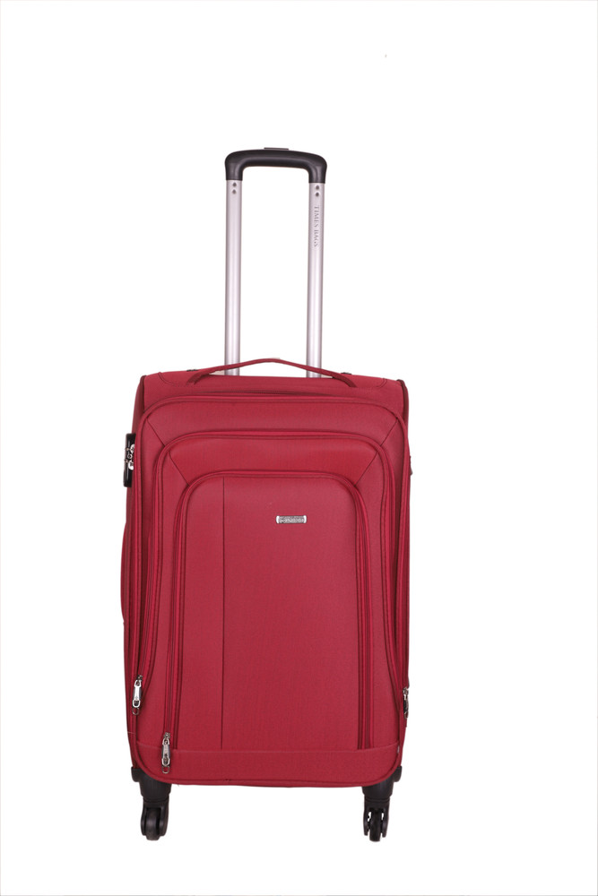 TIMES BAGS TQCS4W20-RED Expandable Cabin Suitcase - 20 inch RED - Price in  India | Flipkart.com