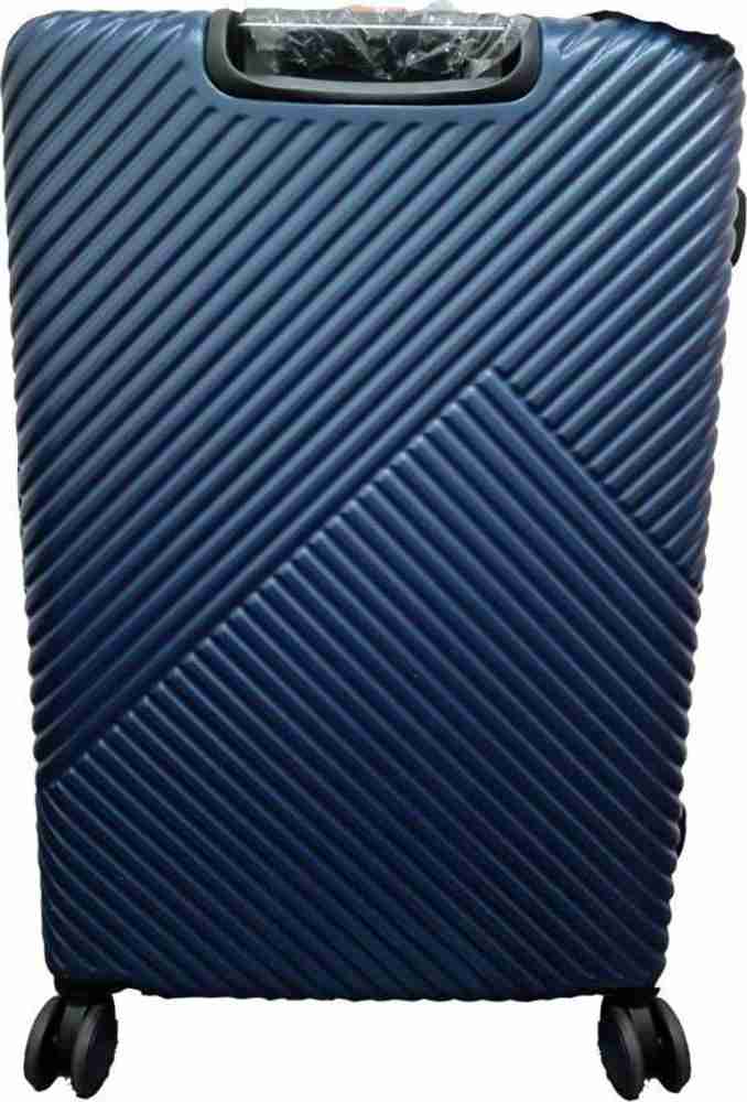 VIP Winsor Trolley Bag Anti Theft Zip TSA Lock Vanity Cabin Checkin Set of 4 Cabin Check in Set 4 Wheels 31 inch Blue Price in India Flipkart