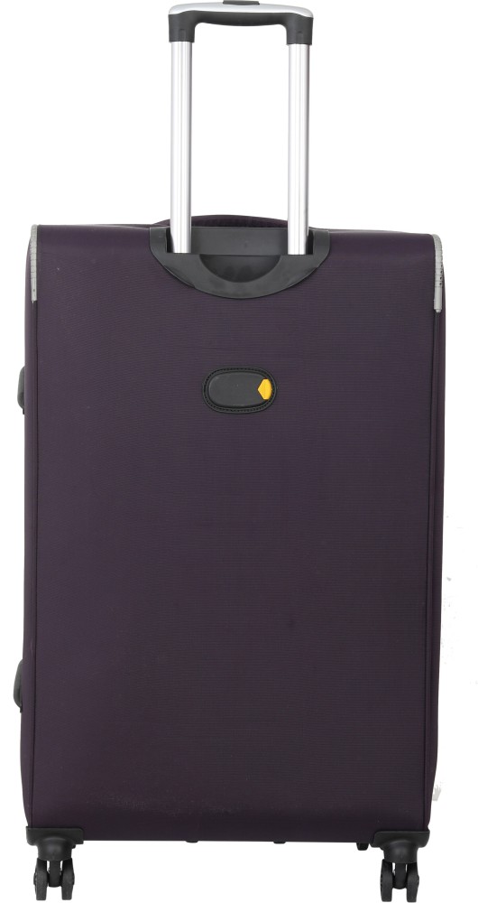 STUNNERZ 8 WHEELS EXP TROLLEY BAG WITH ANTI THEFT ZIPPER 71CM Expandable Check in Suitcase 8 Wheels 28 inch Purple Price in India Flipkart