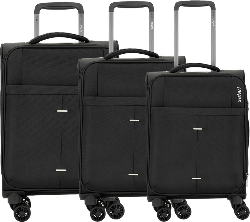 SAFARI AIRPRO Expandable Cabin Check in Set 31 inch Black