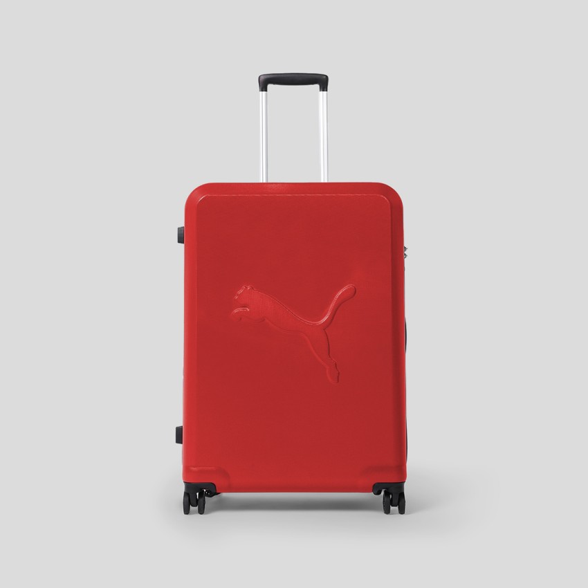 PUMA Trolley Bag Large Check in Suitcase 8 Wheels 30 inch For All Time Red Price in India Flipkart