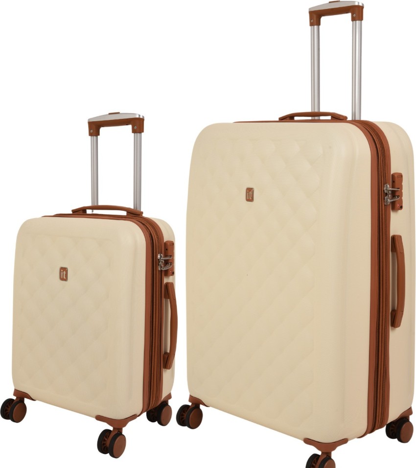 It luggage fashionista store cabin case cream