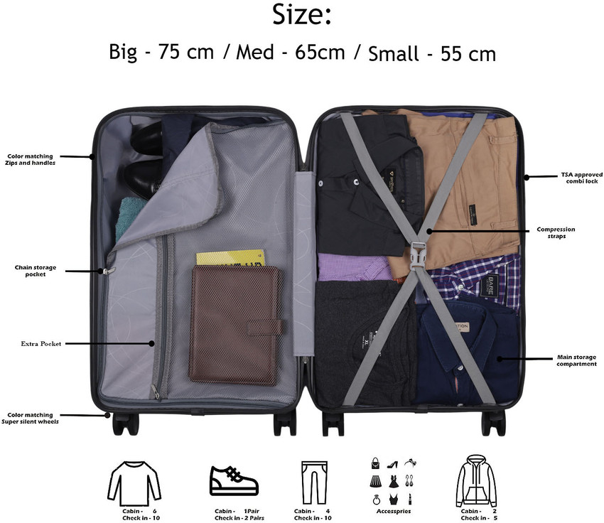 3g best sale trolley bags