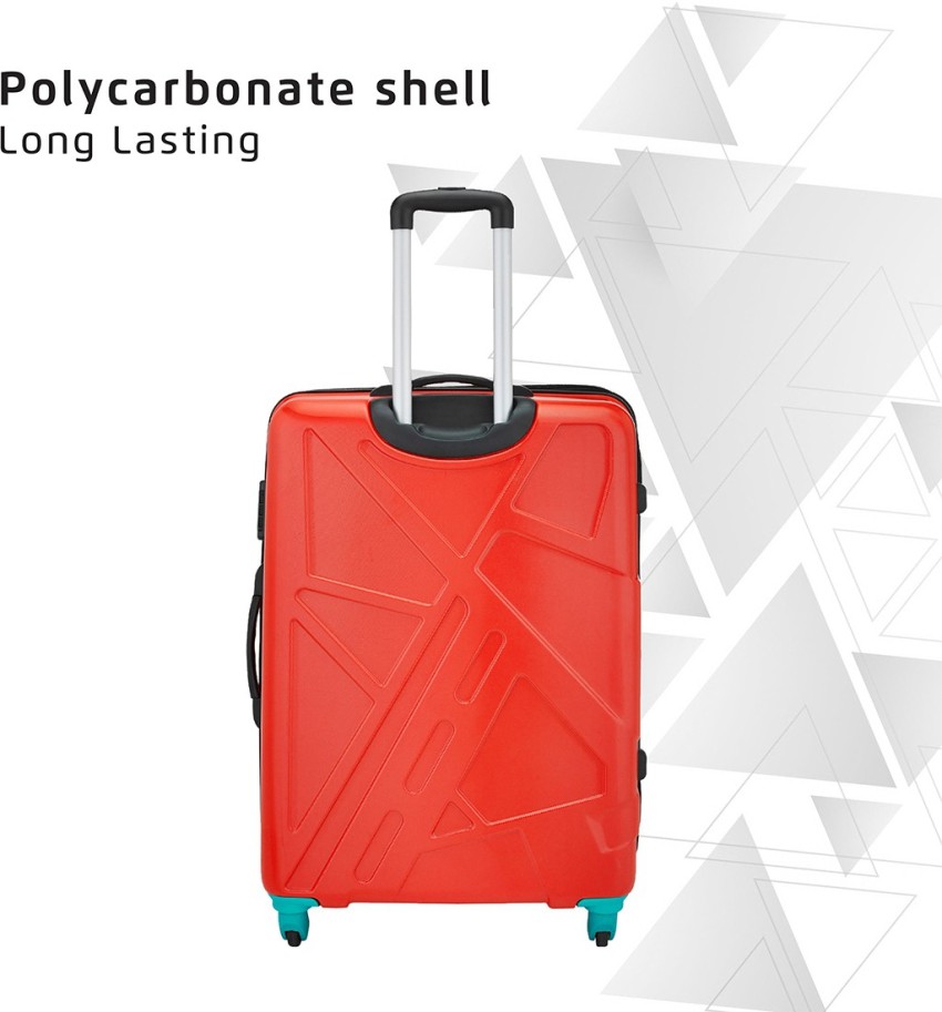 Safari Pentagon 3 Pcs Set Polypropylene Luggage | Dealsmagnet.com