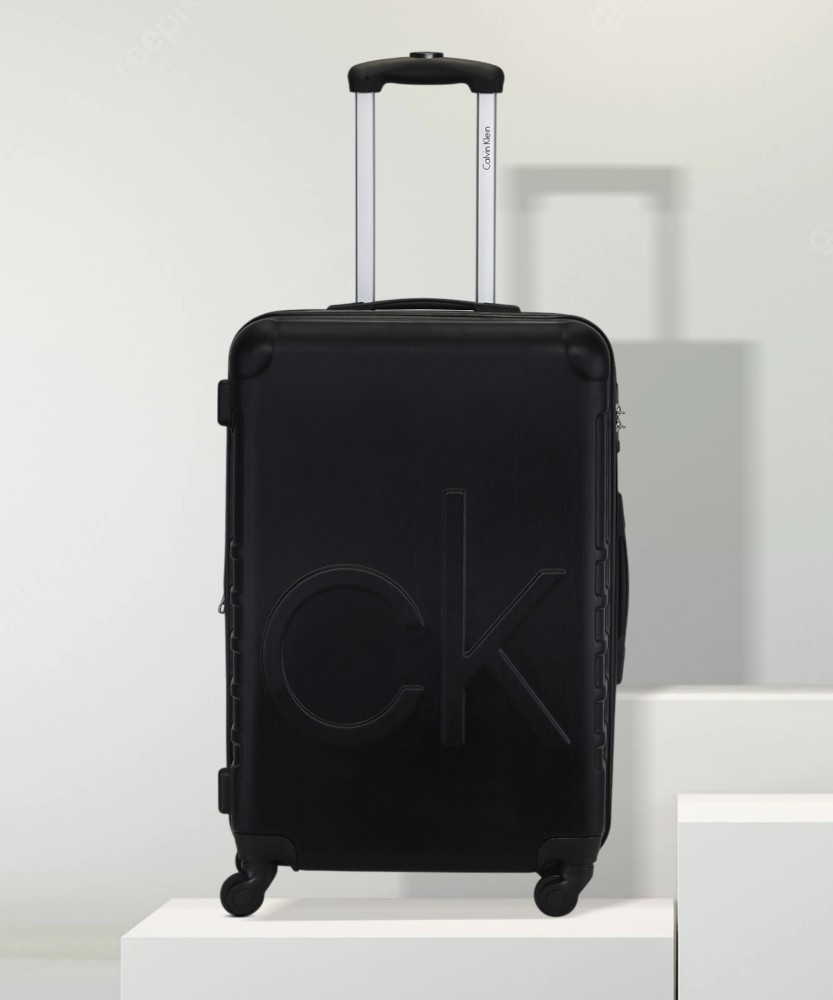 Calvin Klein MIDTOWN TOUR Expandable Cabin Suitcase 4 Wheels 20 inch Black Price in India Flipkart