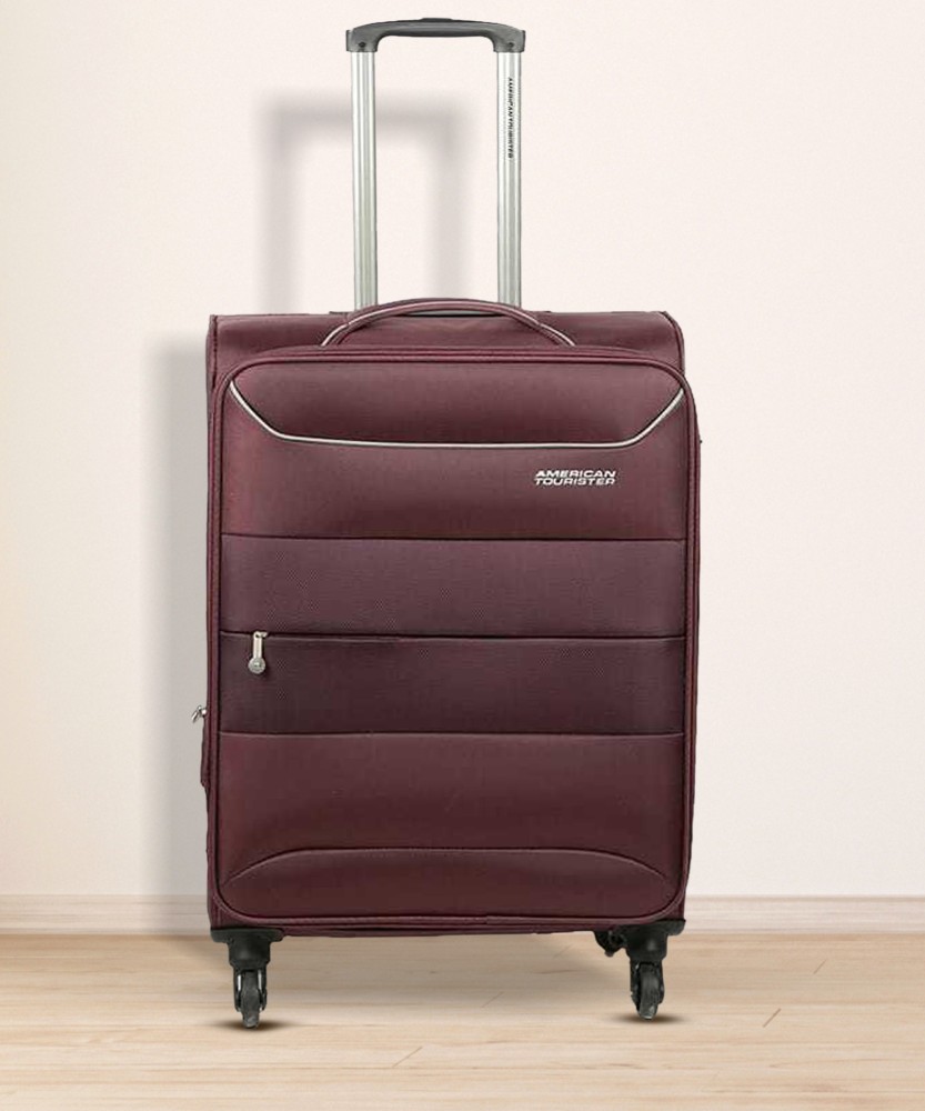 AMERICAN TOURISTER Atlantis Spinner69 Expandable Check in Suitcase 4 Wheels 27 inch Burgundy Price in India Flipkart