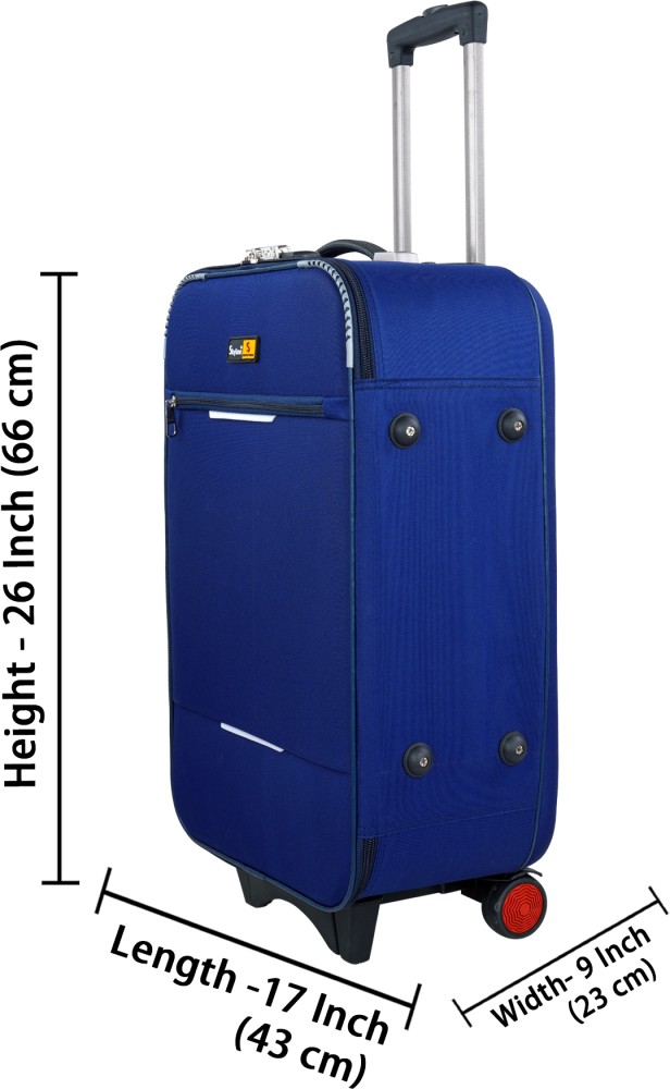 26 inch best sale trolley bag