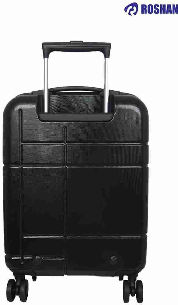 VIP ZORRO PRO 55 BLACK (SMALL ) CABIN SIZE WITH LAPTOP AND TABLET  COMPATIBLE Cabin Suitcase 8 Wheels - 22 inch