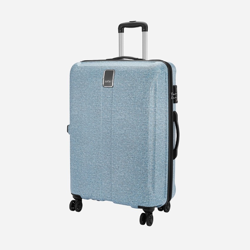 Ryder Hard Luggage With TSA Lock and Dual Wheels - Midnight Blue