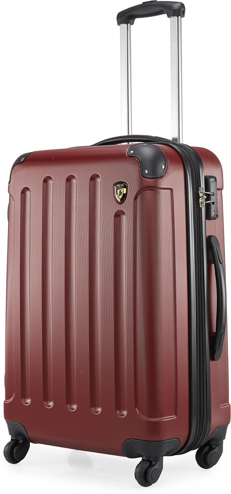 Heys REVOLVER Expandable Check in Suitcase 4 Wheels 26 inch RED Price in India Flipkart