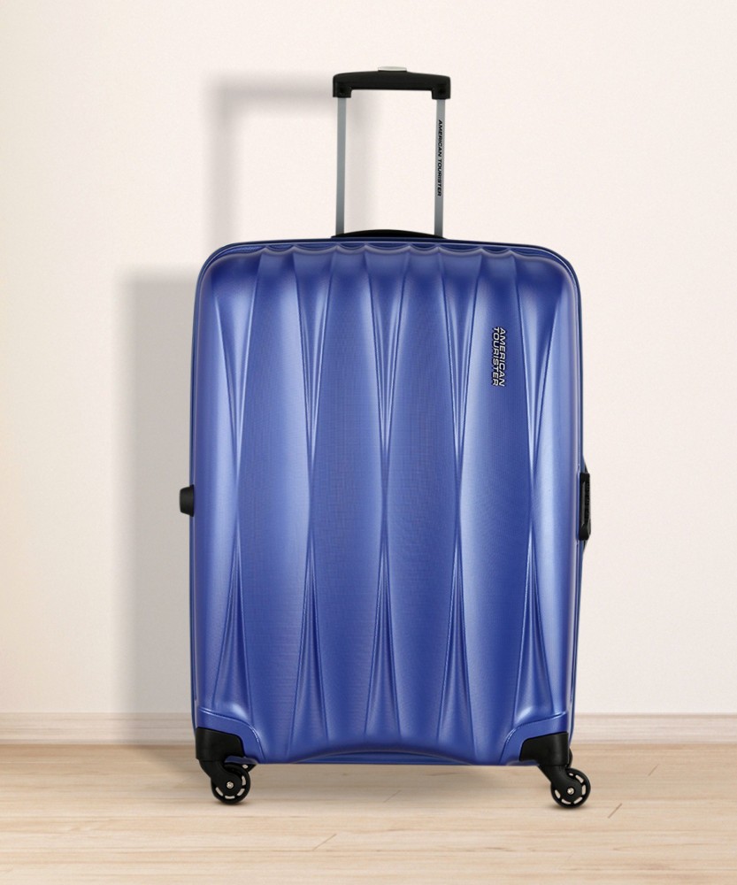 AMERICAN TOURISTER Arona SP Check in Suitcase 4 Wheels 30 inch Midnight Blue Price in India Flipkart