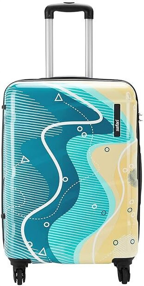 SAFARI COASTLINE 77 LARGE SIZE Check in Suitcase 4 Wheels 28 inch LITE YELLOW Price in India Flipkart