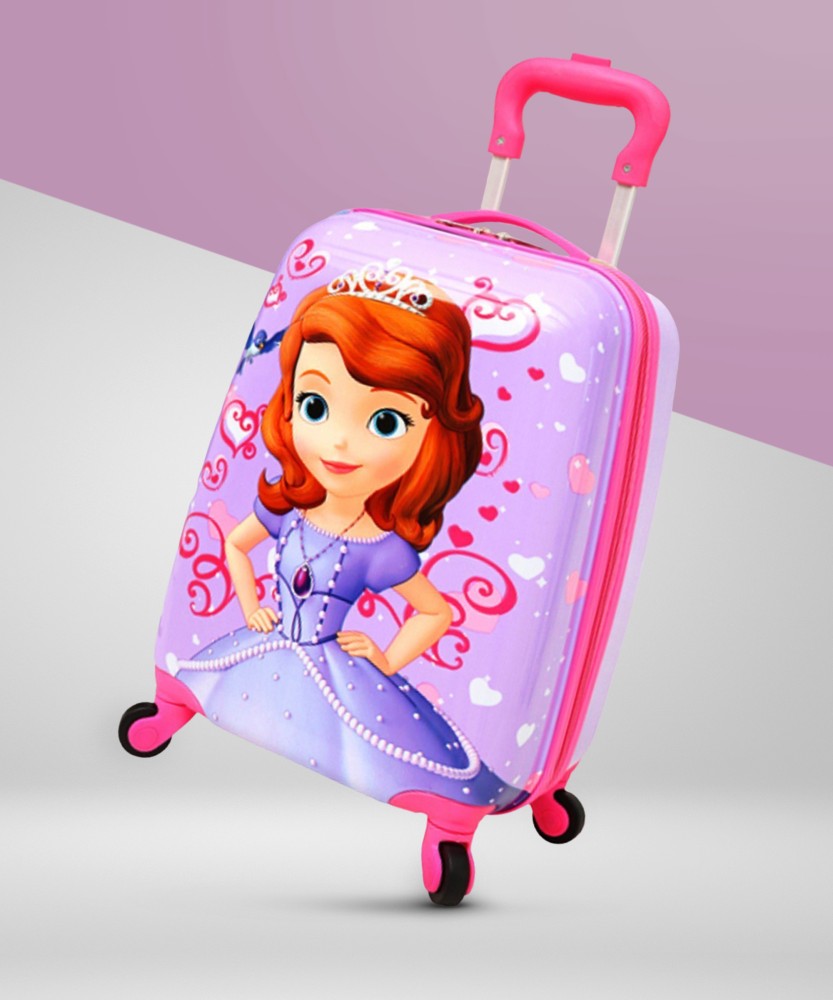 GOCART 16 Inch 4 wheeled suitcase for kids Children suitcase kid luggage  Travel Trolley Bag Cabin Suitcase 4 Wheels - 16 inch Pink - Price in India  | Flipkart.com