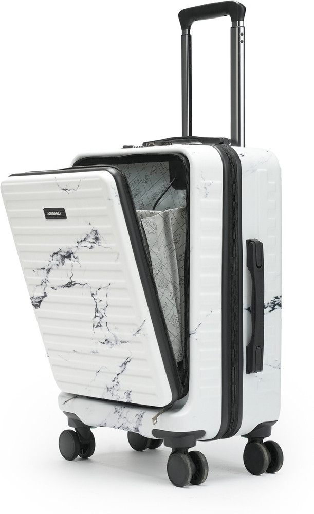 it luggage marble suitcase