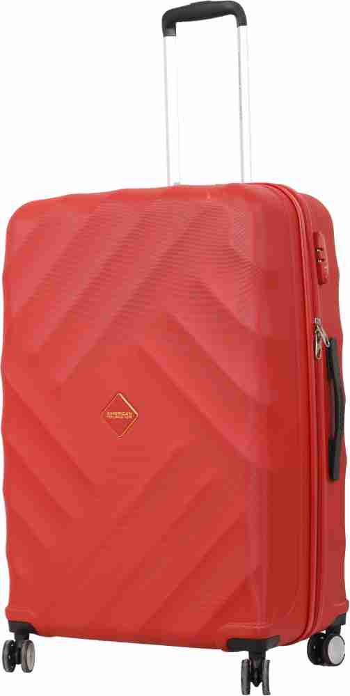 AMERICAN TOURISTER Gravity TSA Spinner Hard Trolley 76cm Red Check in Suitcase 4 Wheels 29 inch Red Price in India Flipkart