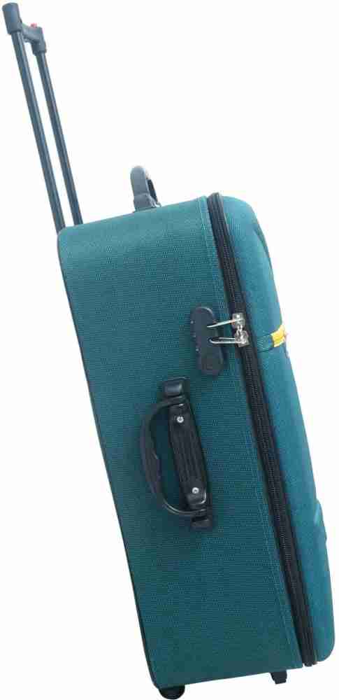 Supreme Combo Medium Cabin Luggage(61 & 51cm) Polyester Trolley Bag/Suitcase  with 3 Wheels (Green) : : Fashion