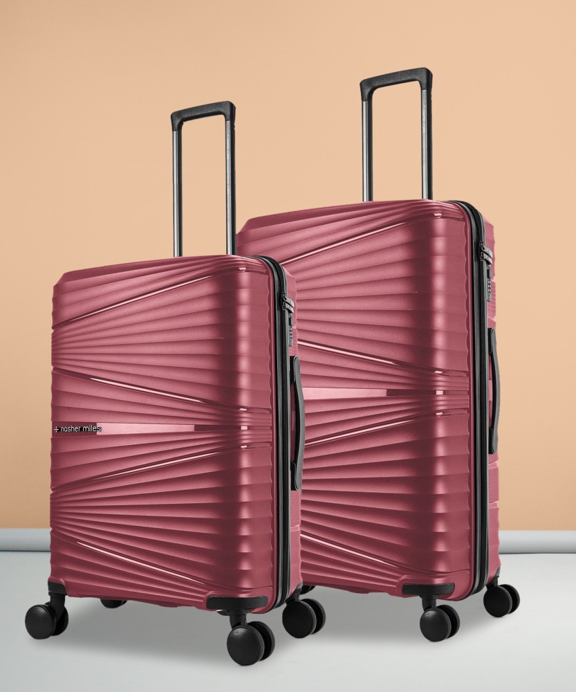 Trumpkin Polyester Soft-Side 55cm Luggage Trolley Bag Check-in Suitcase -  20 inch Red - Price in India | Flipkart.com