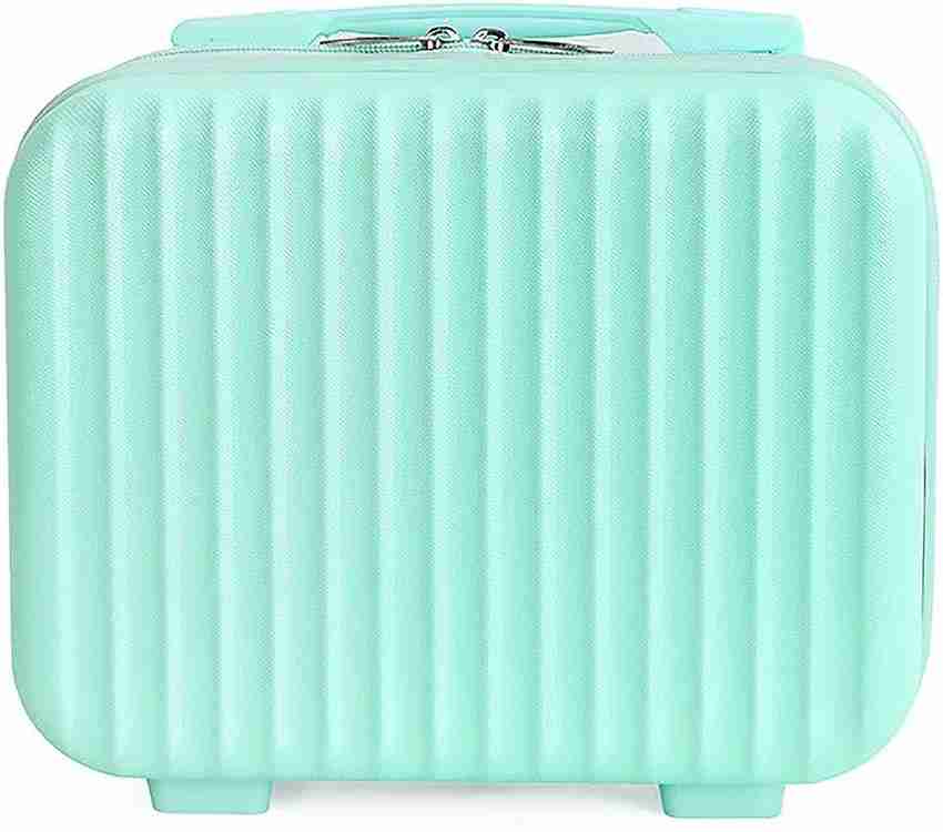 Arcencial Baby Suitcase Makeup Bag Travel Suitcase for Kids Cabin Suitcase 15 inch Tuquoise Price in India Flipkart