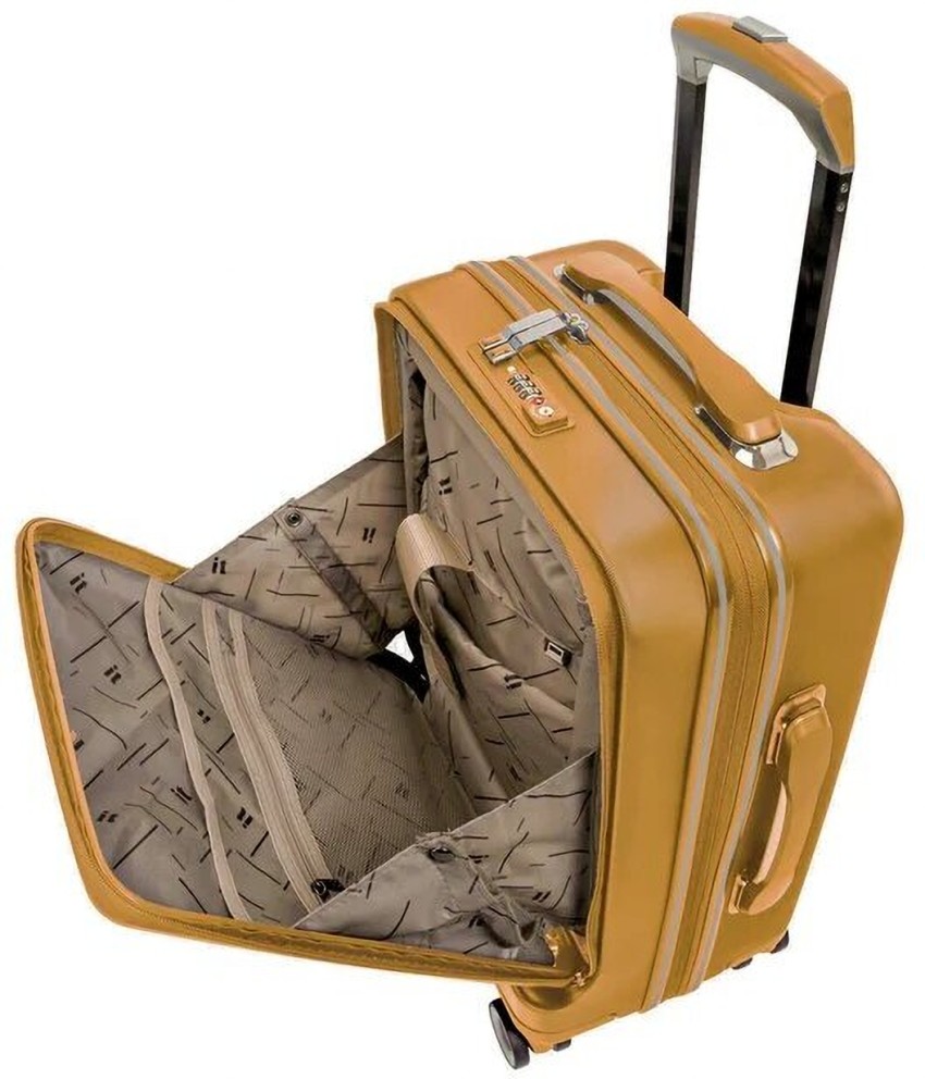 It Luggage Rapidity 2911 Cuban Gold Polycarbonate 20 24 Inch Trolley Bag Expandable Cabin Check in Set 8 Wheels 20 inch Cuban Gold Price in India Flipkart