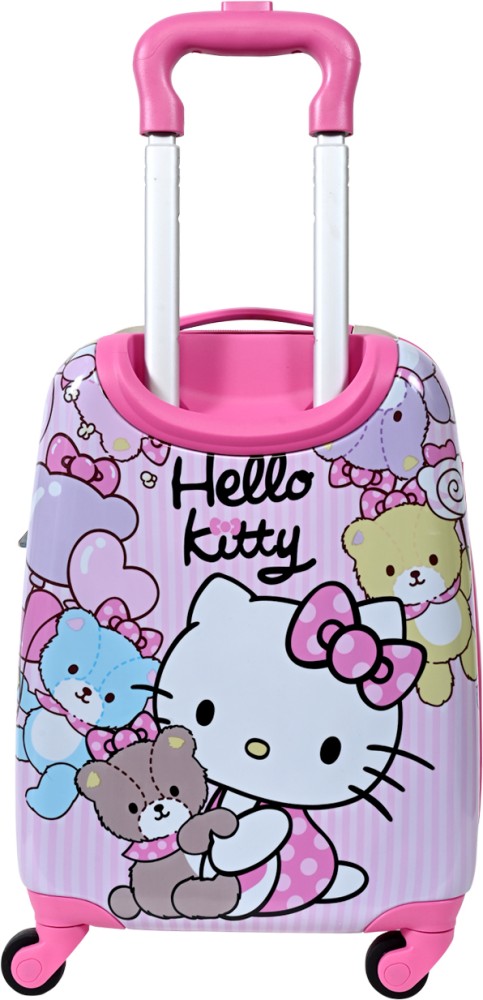 Hello kitty store bag with wheels