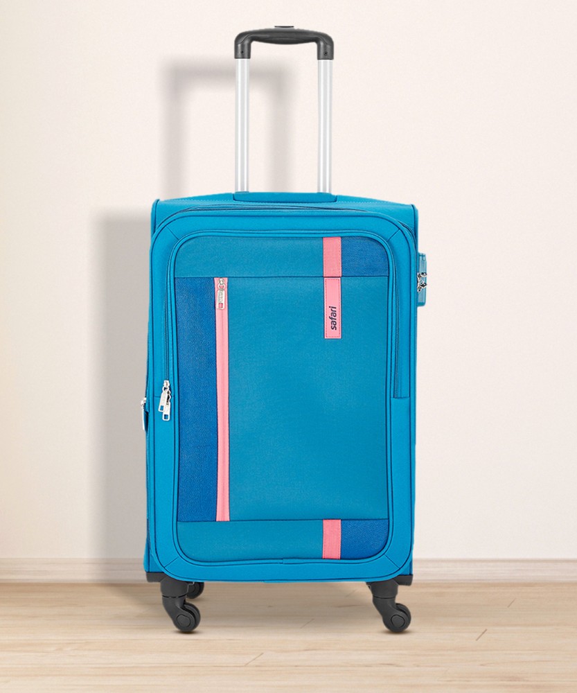 SAFARI DAPPER 65 4W Check in Suitcase 26 inch BLUE Price in