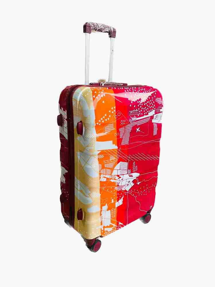Vip printed best sale trolley bags