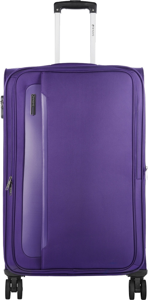 Safari purple trolley bag clearance